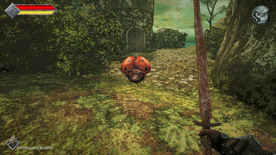 Die Monster sind in der Demo meist Mischwesen aus bekannten Tieren, wie hier ein Rattenkäfer oder Zirphühner als Mix aus Insekt und Huhn.