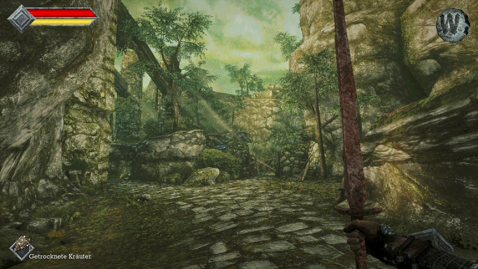 Die Grafik setzt zwar auf klare Retro-Optik, wirkt durch schicke Lichtstimmungen wie hier aber trotzdem modern und lebhaft.