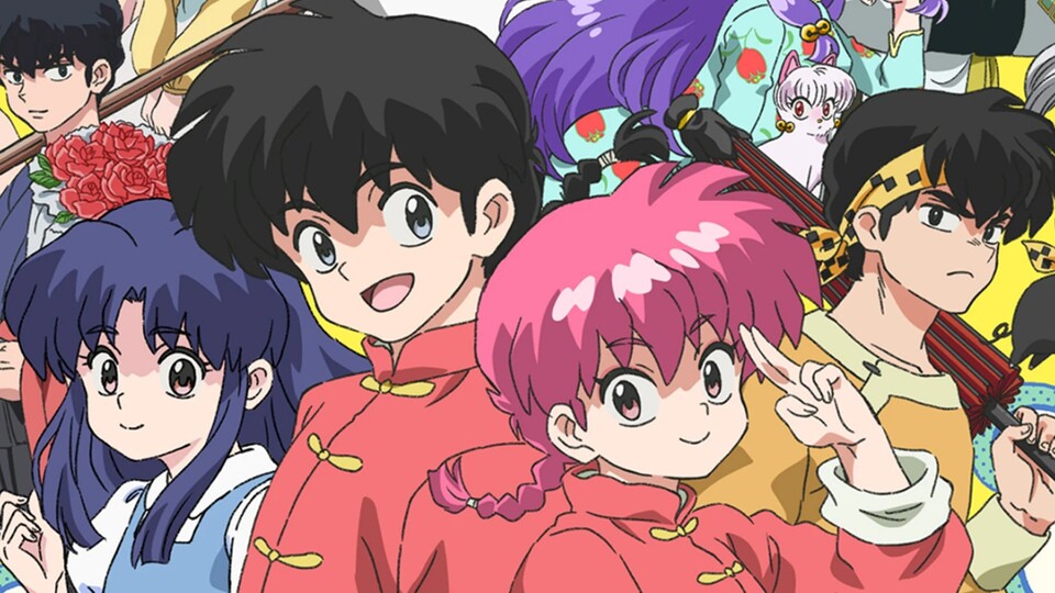 Der beliebte Retro-Anime Ranma 12 bekommt ein komplett neues Remake und somit auch einen neuen Look spendiert. (Bild: © Netflix Mappa)