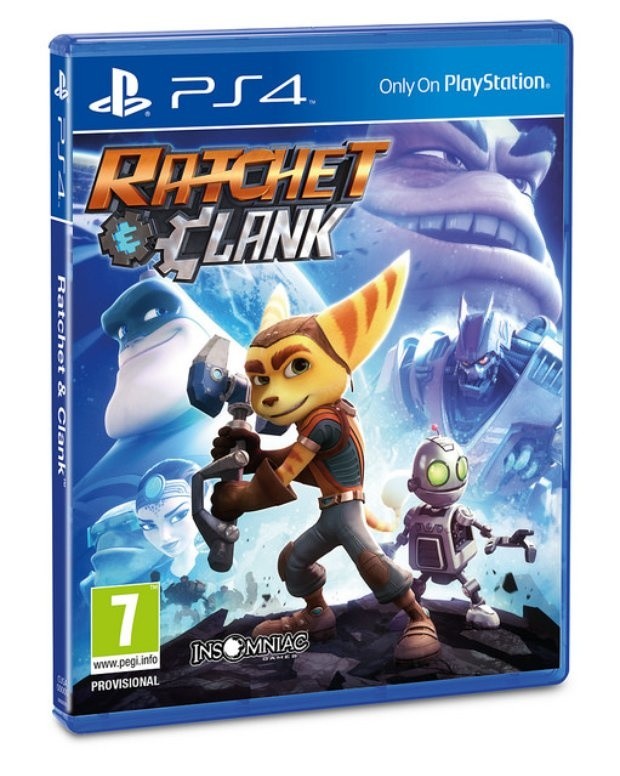 Ratchet & Clank - PS4-Box-Design