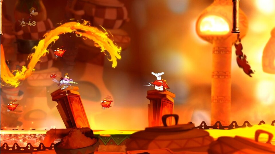 Am 16. Februar erscheint Rayman Origins für den Nintendo 3DS.