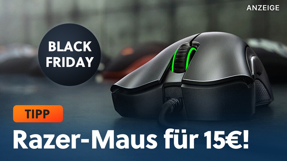 Bei Amazon kostet die Razer DeathAdder Essential gerade nur läppische 15€ im Black-Friday-Angebot!