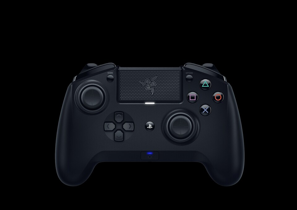 Der PS4-Controller Razer Raiju Tournament Edition.