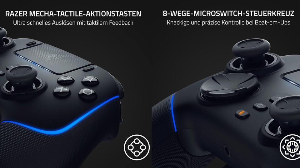 Die hohe Qualität der Tasten ist der größte Pluspunkt des PS5 Pro Controllers von Razer.