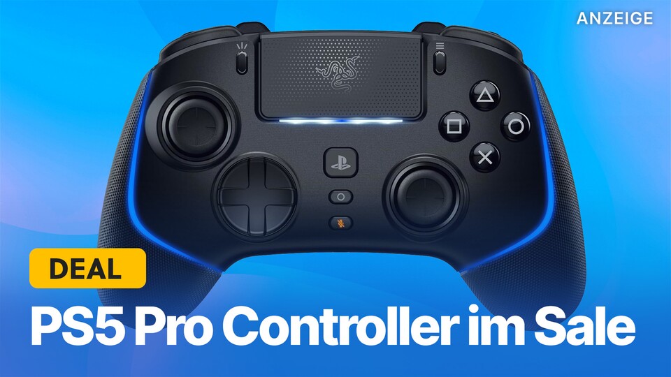 Wenn euch der DualSense nicht gut genug ist, könnt ihr euch jetzt bei Amazon einen PS5 Pro Controller 120€ günstiger schnappen.