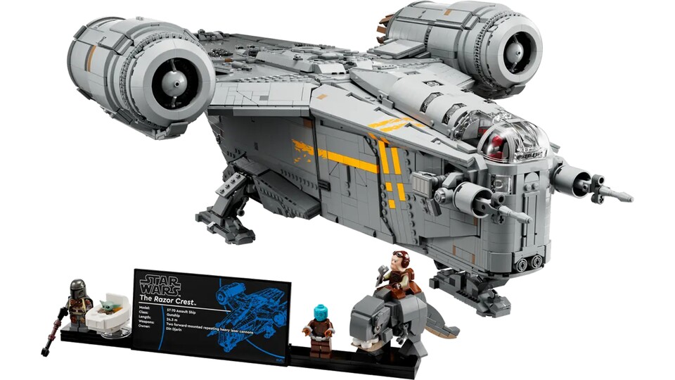 The Razor Crest (Quelle: Lego.com)