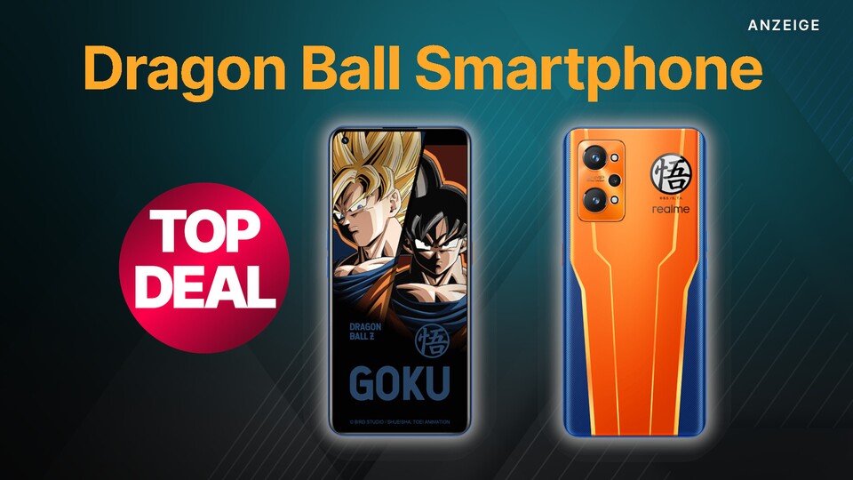 Das spezielle Dragon-Ball-Handy von Realme gibt es jetzt bei Saturn und MediaMarkt günstig im Angebot.