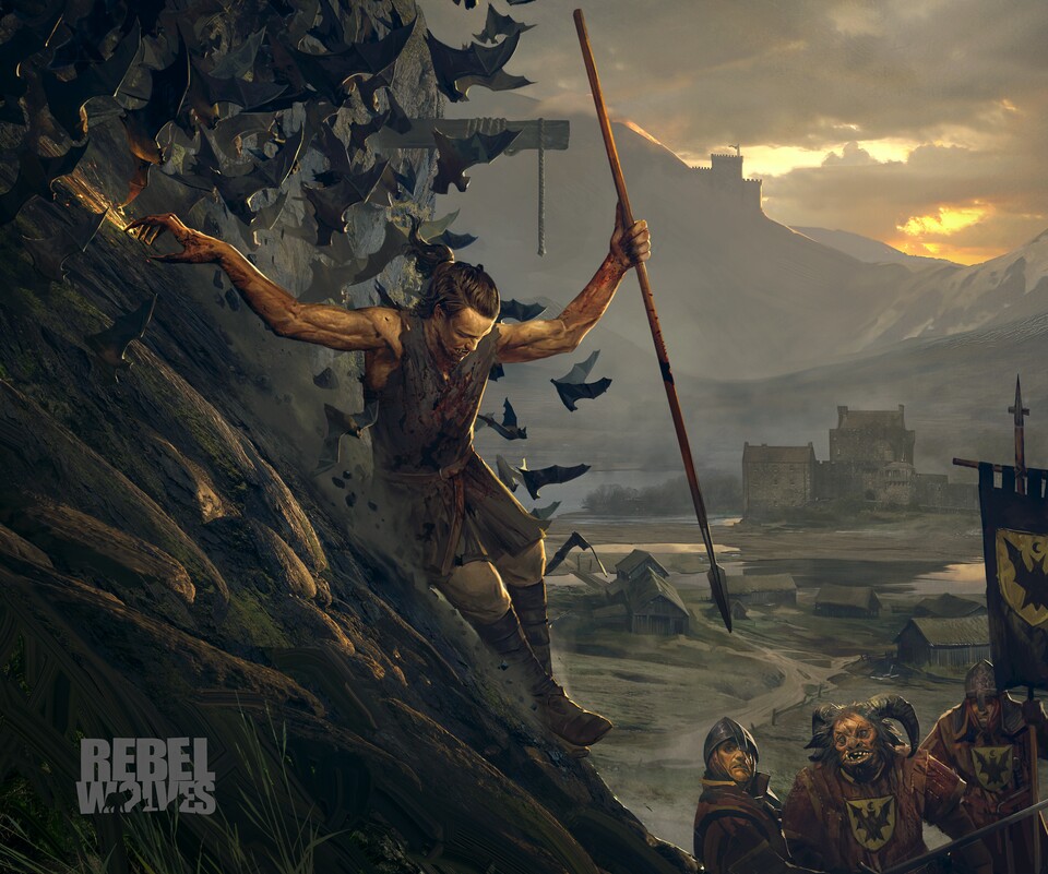 So sieht das erste Bild zur geplanten Fantasy-Saga von Rebel Wolves aus.