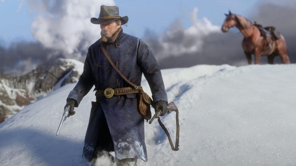 Schnee gibt es in Red Dead Redemption 2 schon genug - also ließ Rockstar sich zu Weihnachten etwas anderes einfallen.