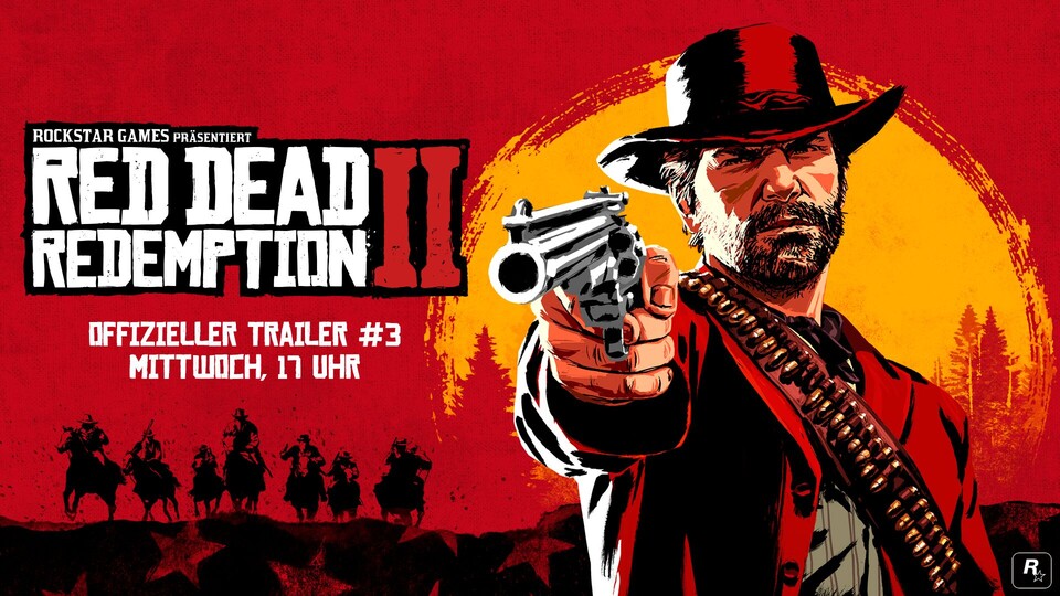 Am Mittwoch um 17 Uhr erscheint der dritte Trailer zu Red Dead Redemption 2.