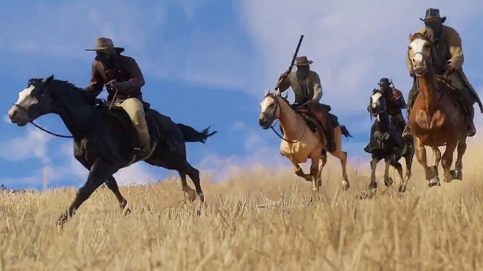 Red Dead Redemption 2 - Erster Ingame-Trailer zu Rockstars-Western-Spiel - Erster Ingame-Trailer zu Rockstars-Western-Spiel