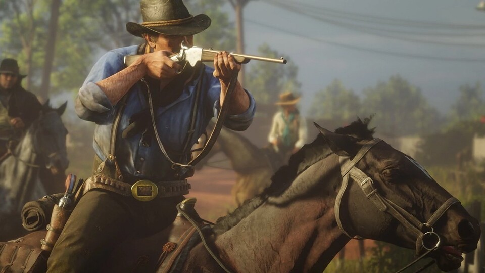 Red Dead Redemption 2 lässt uns natürlich wieder auf die Jagd gehen.