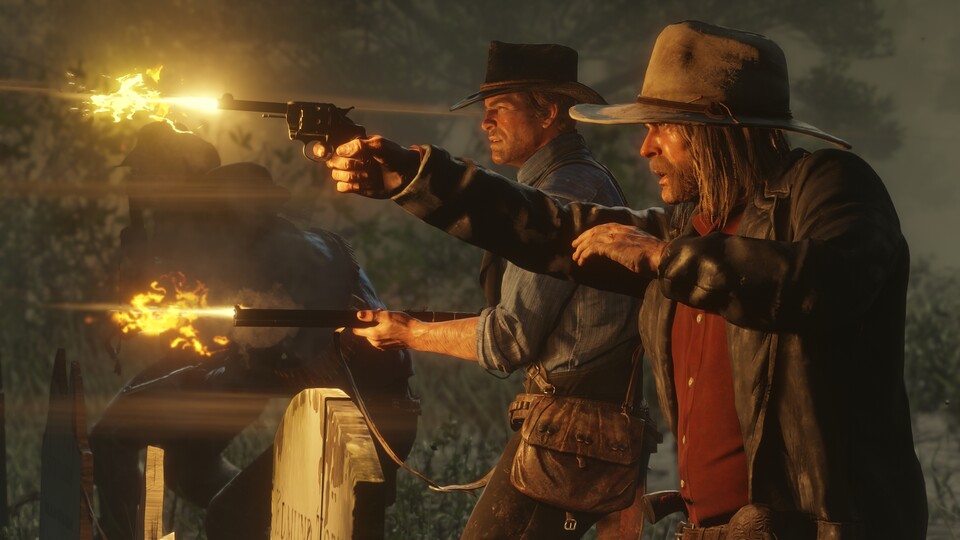 Das Gunplay in Red Dead Redemption 2 funktioniert bestens.