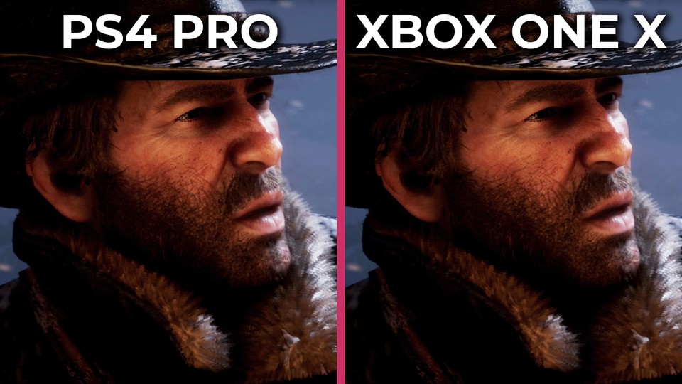 Red Dead Redemption 2 - PS4 Pro gegen Xbox One X im 4K-Vergleich