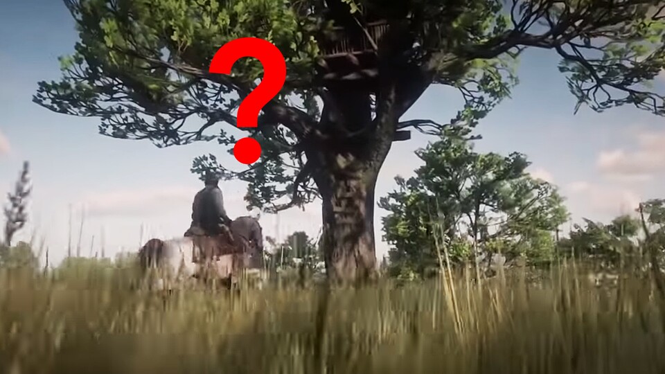 In diesem Baumhaus in Red Dead Redemption 2 versteckt sich ein verrückter NPC.