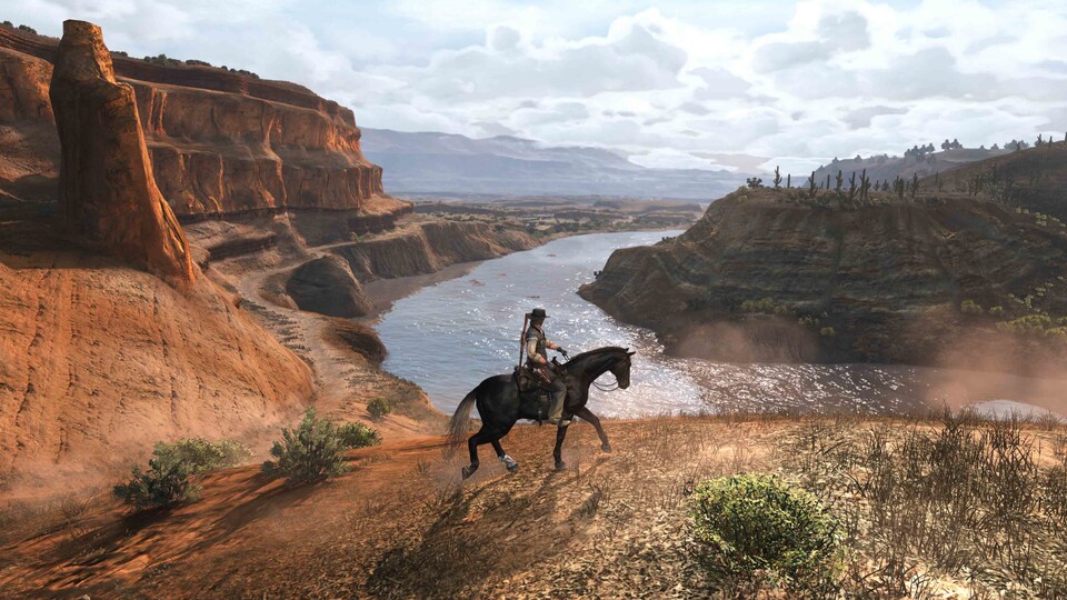 Red Dead Redemption lässt euch durch die letzte Phase des Wilden Westens reisen.
