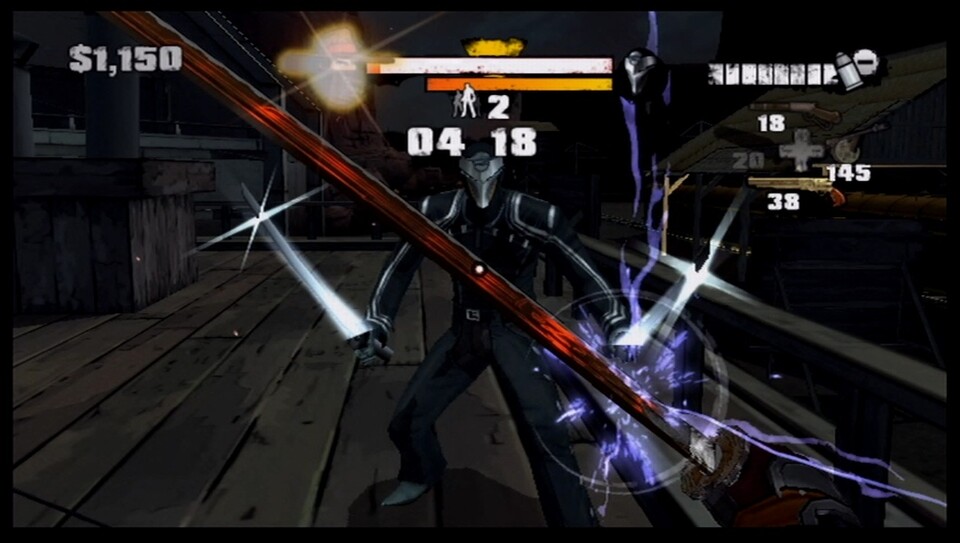 Red Steel 2: Gegen die flinken Ninjas ist vor allem eine gute Deckung wichtig. [Wii]