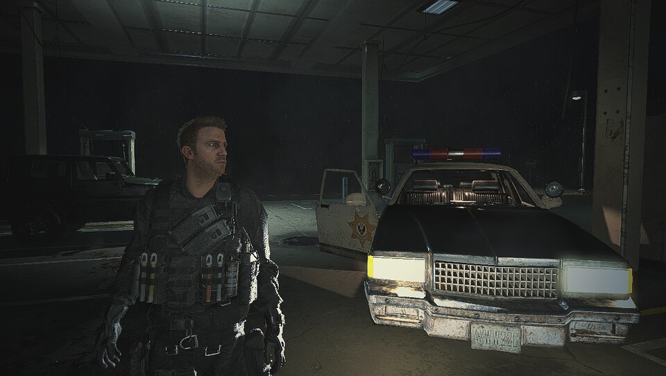 Eigentlich hat Chris Redfield in Resident Evil 2 nichts zu suchen.