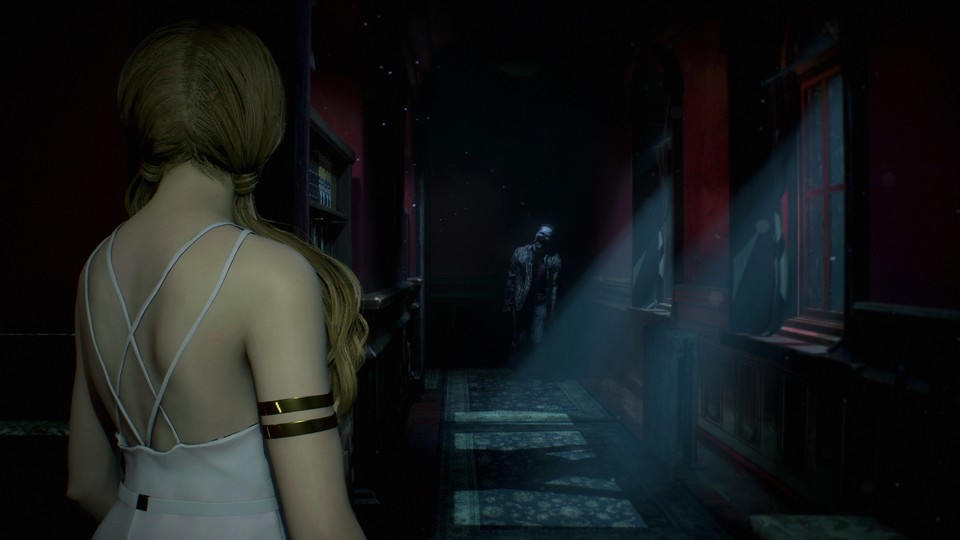 Im Resident Evil 2DLC Ghost Survivors schlüpfen wir unter anderem in die Haut von Katherine Warren, der Tochter des Bürgermeisters von Raccoon City.