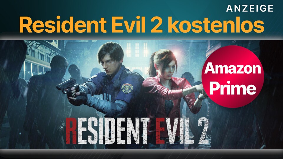 Mit Amazon Prime könnt ihr den Horror-Hit Resident Evil 2 jetzt kostenlos über Luna spielen.