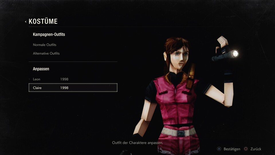 Resident Evil 2 Remake - Claire 1998