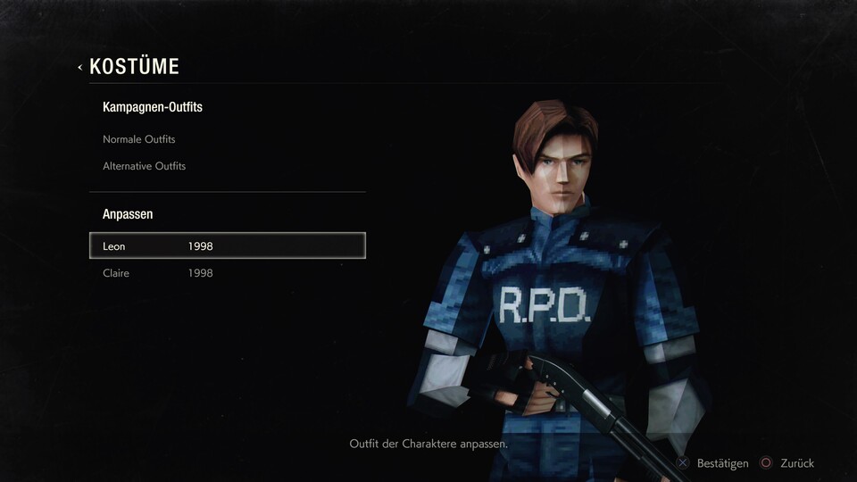 Resident Evil 2 Remake - Leon 1998