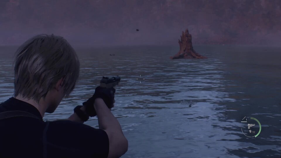Resident Evil 4 Remake: Das passiert, wenn ihr auf den See schießt