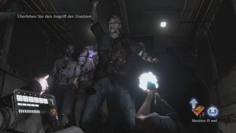 Leon und Helena bekommen es zu Beginn des Spiels mit »klassischen« Zombies zu tun.