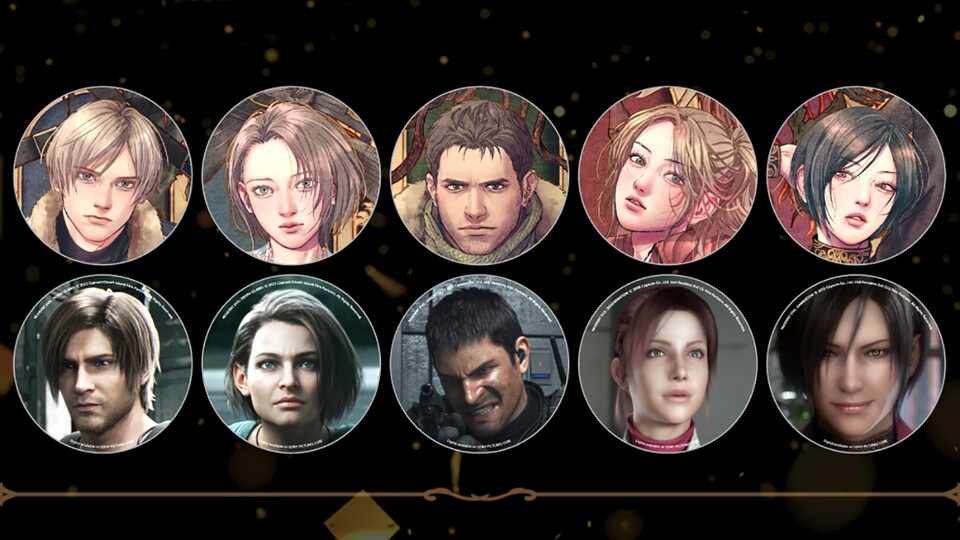 Die Resi-Avatare im Überblick.