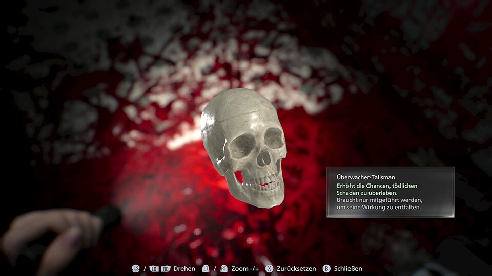 Diesen Talisman bekommt ihr als Belohnung für die Beseitigung des Verfolgers.