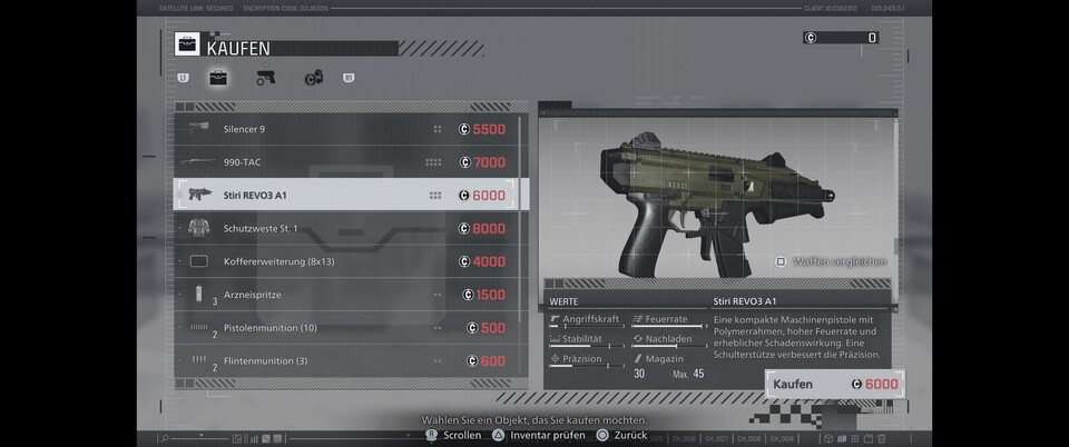 Die Werte der Stiri REVO3 A1.