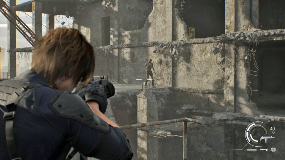 Der mittlere Part mit Leon, aber auch der letzte Schauplatz sind wahrlich keine Highlights der Reihe.