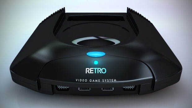 Retro Video Game System - Video stellt Retro-Konsole und erste Spiele vor