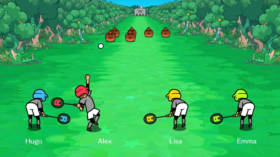 Rhythm Paradise Groove bietet auch zahlreiche Minispiele für den lokalen Multiplayer.