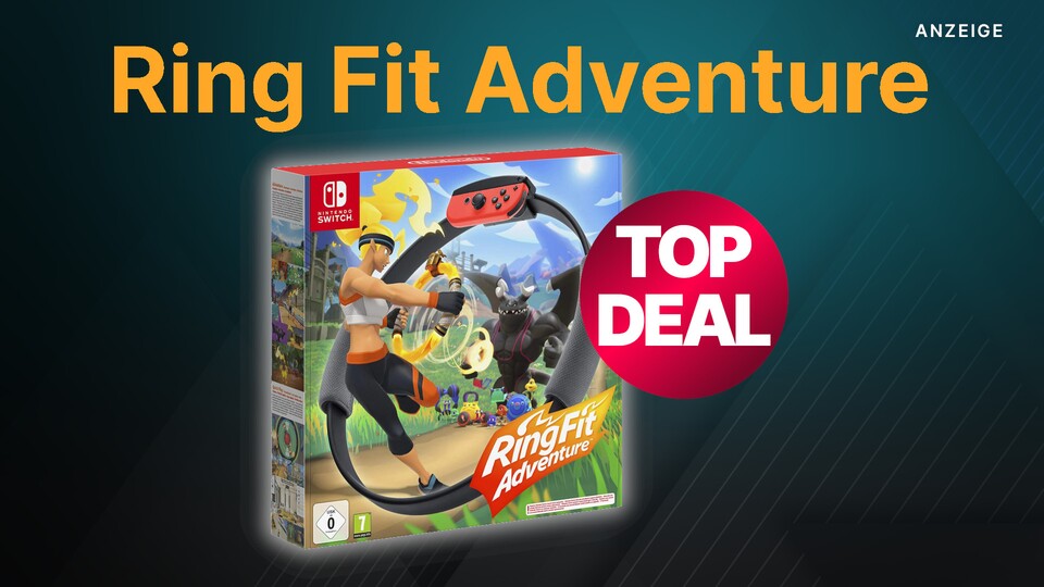 Bei Amazon und Otto gibt es jetzt Ring Fit Adventure für Nintendo Switch günstiger.