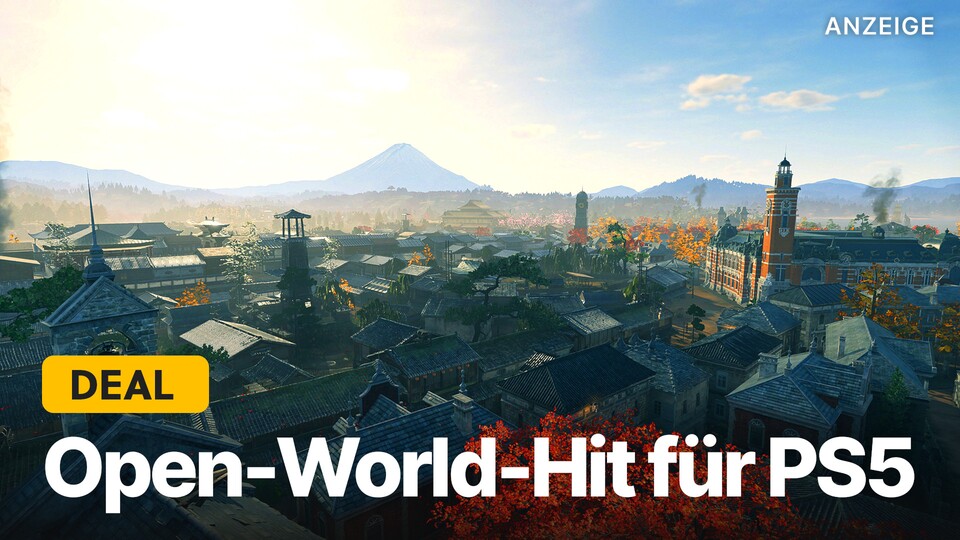 Diesen Open-World-Hit für PS5 gibts bei Amazon jetzt gut 50€ günstiger als im PlayStation Store.