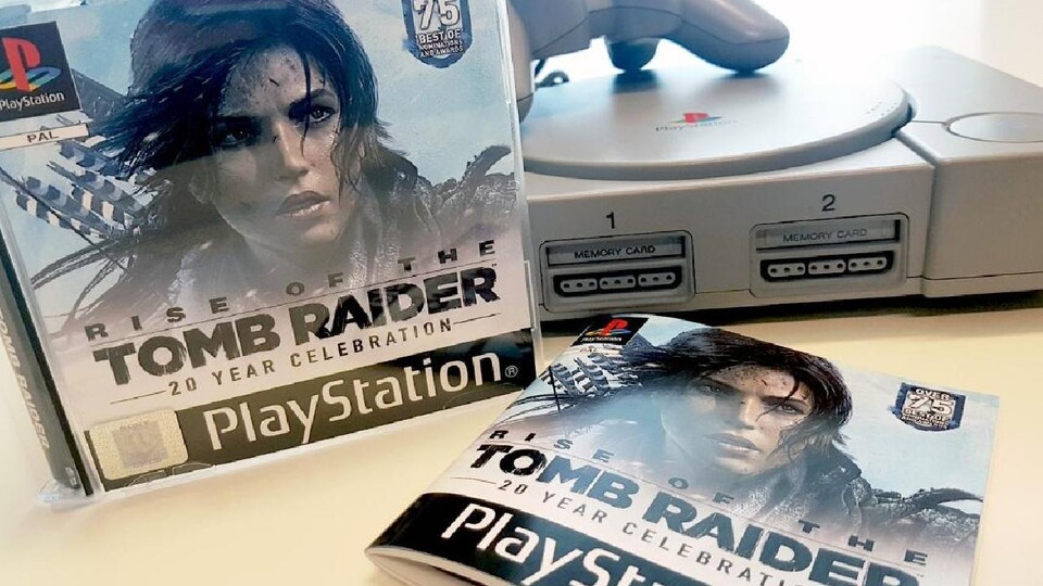 Rise of the Tomb Raider in der Retro-Verpackung