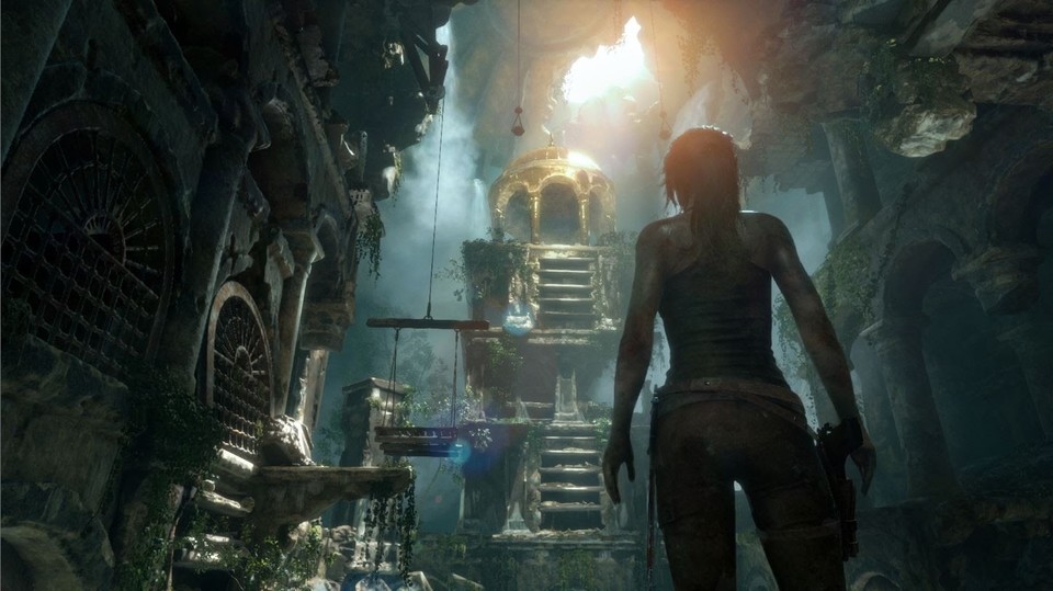 Rise of the Tomb Raider - So gut sieht das Gameplay auf PS4 Pro aus