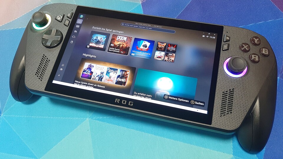 Die Full Screen Experience funktioniert um Längen besser als die Xbox-App, die vorher auf Windows-Handhelds installiert war. Im Vergleich zu SteamOS zieht sie aber beispielsweise ganz klar den Kürzeren.