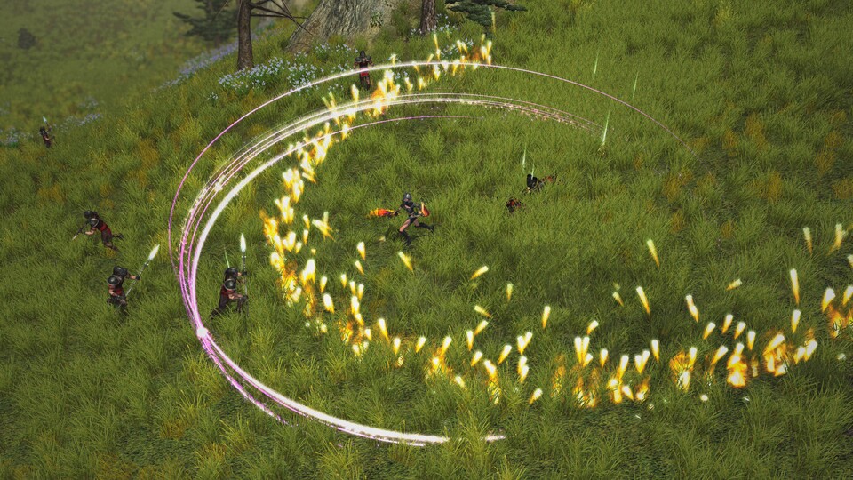 An der isometrischen Perspektive des deutschen Action-Rollenspiel-Klassikers ändert sich natürlich nichts, aber die grafischen Details und die Lichteffekte sehen deutlich hübscher aus als im Original.