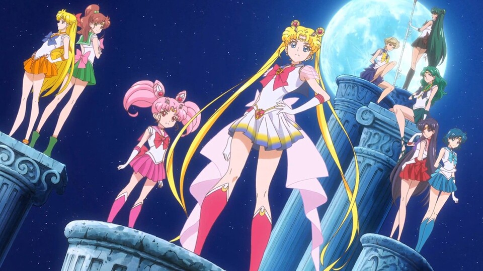 Sailor Moon hat oft einen leichten Rosa-Stich gehabt, aber das war wohl überhaupt nicht der beabsichtigte Look.