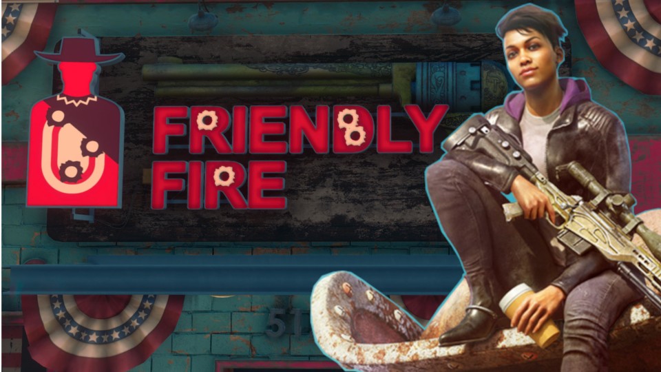 As with its predecessors, Friendly Fire's weapon stores have everything you need to strike fear into your enemies.