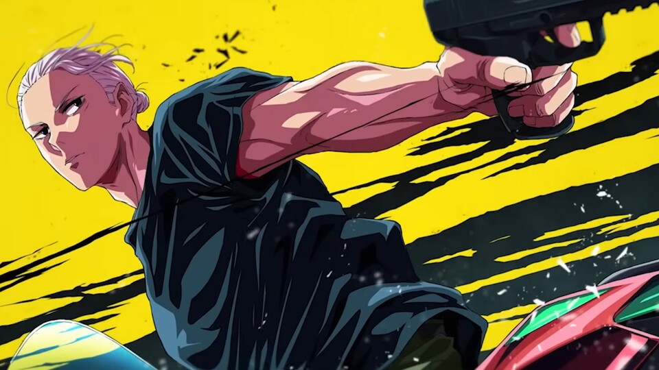 Sakamoto kämpft auch in 2026 weiter gegen seine Verfolger*innen. (© Yuto Suzuki, Shueisha TMS Entertainement)