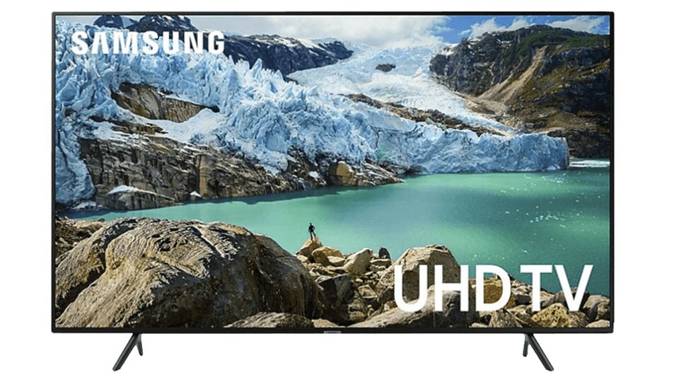 Samsung 4K TV mit 58 Zoll.