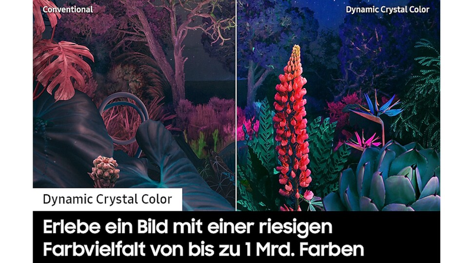 Für seinen Preis bietet der Samsung CU8079 satte und akkurate Farben. Bei der HDR-Darstellung kommt er aber nicht an teure Fernseher heran.