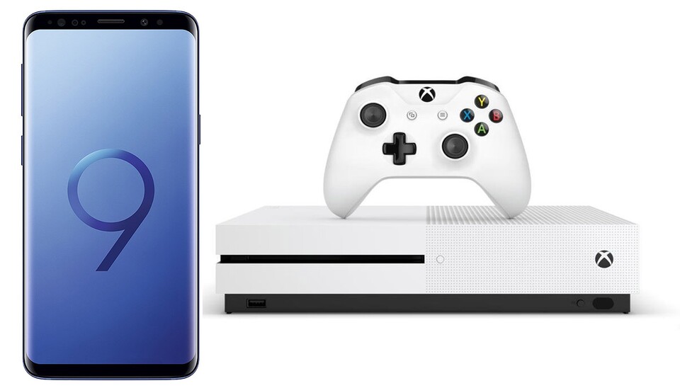 Samsung Galaxy S9 im Bundle mit Xbox One S für nur 169 Euro.