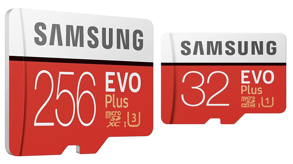Samsung MicroSD-Karte im Bundle günstiger.