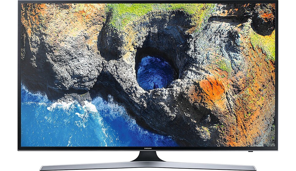 Mit 40 Zoll passt der Samsung TV auch in kleinere Räume.