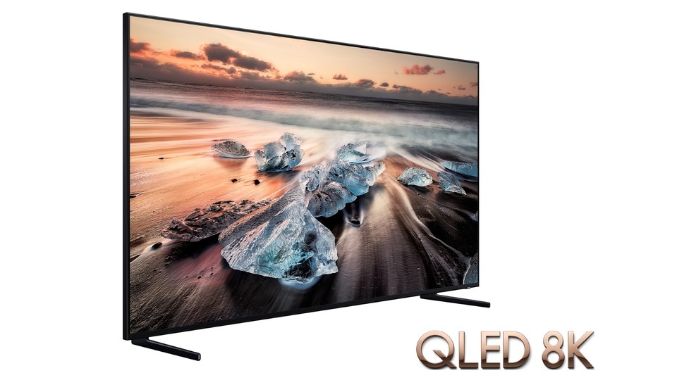 Samsung bietet bereits 8K-TVs an. Die Preise sind jedoch (noch) lange nicht massentauglich.