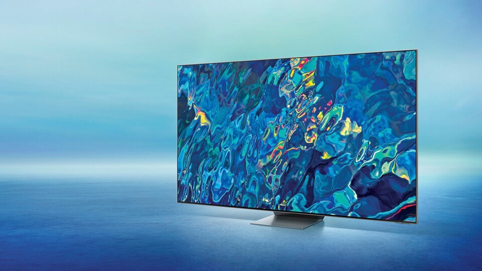 Die meisten neuen Samsung Neo QLED TVs kommen im April auf den Markt und sind bereits vorbestellbar, darunter auch der hier abgebildete Samsung QN95B. (Quelle: www.samsung.comde)
